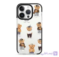 قاب شفاف تدی با کلاه Brazilian Bear