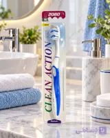 مسواک 2080 مدل Clean Action بدنه آبی