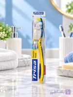 مسواک تریزا trisa مدل Flexible Head بدنه زرد