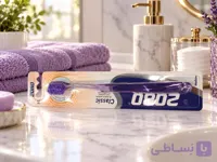 مسواک 2080 مدل کلاسیک Classic بدنه بنفش