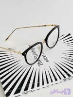 عینک طبی یونیسکس فریم فلزی مسی برند Dior