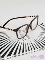 عینک طبی یونیسکس فریم کائوچو قهوه ای برند Burberry اورجینال