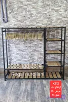 رگال لباس فلزی مشکی مدل k212