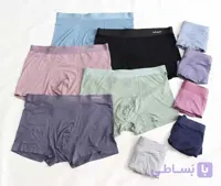 شورت نیم پا لیزری کش پهن مردانه