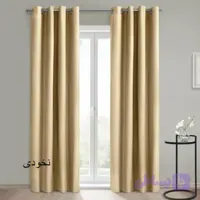 پرده مخمل کالیفرنیا نخودی