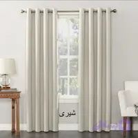 پرده مخمل کالیفرنیا شیری