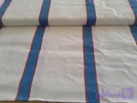 پارچه برزنت خط دار پنبه ای عرض ۲۰۰