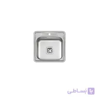 سینک ظرفشویی توکار ایلیا استیل کد 4061