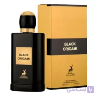 عطر ادوپرفیوم الحمبرا مدل Black Origami رایحه شیرین حجم ۱۰۰ میلی لیتر