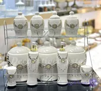 سرویس پاسماوری استند دار گردنبندی طلایی (تحویل حضوری)