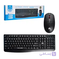 موس و کیبورد بی سیم میکاسو مدل KB-C013 PRO