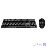 کیبورد و ماوس بی سیم پرومکس مدل qs-8018
