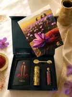 پک هدیه زعفران‌ ساب برنزی VIP