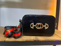 کیف برند  گوچی چرم مشکی