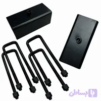 کیت اسپیسر ارتفاع عقب مدل carozin مناسب هایلوکس جک T8 مجموعه دو عددی