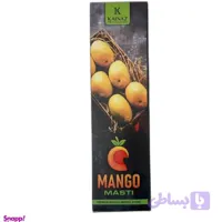 عود دست‌ساز Mango (انبه) برند Kainaz. رایحه‌ای شیرین، استوایی و شادی‌بخش. بهترین کیفیت عود ماسالا برای رفع بوی بد و افزایش انرژی محیط.