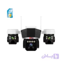 دوربین اسپیددام چرخشی سه لنز سیم کارت خور LR3 LENA