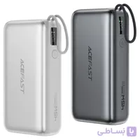 پاوربانک 20000 ایس فست ACEFAST M34 توان 45 وات همراه با کابل متصل