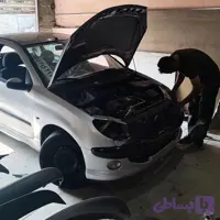 گلگیر جلو RC فایبر برای خودروی 206