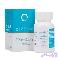 قرص فولیکوژن 60 عددی | مکمل تقویت مو و سلامت پوست