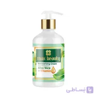 کرم مرطوب کننده مکس بیوتی مدل Aloe vera حجم 400 میلی لیتر