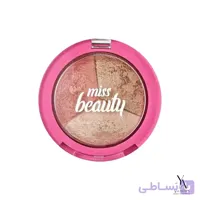 پالت آرایشی سه کاره میس بیوتی گلدن رز GOLDEN ROSE
