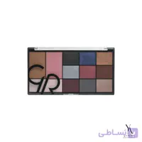 پالت آرایش صورت و چشم سیتی استایل گلدن رز GOLDEN ROSE شماره 02 (Smokey)