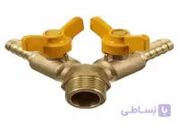 شیر سه راهی گاز مدل DN-Y-y