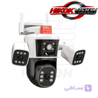 دوربین مداربسته HIKOKVISION-هایکوک ویژن QQ849-WP-4-4G مینی اسپید دام ۵ مگاپیکسل با دید در شب رنگی