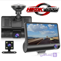 دوربین ثبت وقایع سه لنز رمخور خودرو مدل HIKOKVISION-هایکوک ویژن