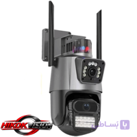 دوربین مداربسته مینی اسپید دام 5 مگاپیکسل دو لنز چرخشی HIKOKVISION-هایکوک ویژن
