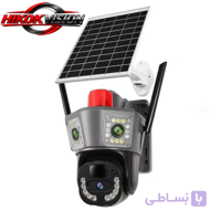 دوربین سولار سیمکارتی سه لنز تک پنل HIKOKVISION-هایکوک ویژن