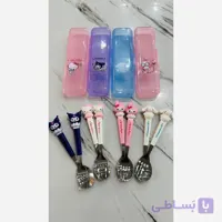 قاشق چنگال کرومی بچگانه