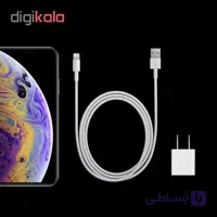 شارژر دیواری مدل MD814814CH-Xs به همراه کابل تبدیل لایتنینگکدk24012