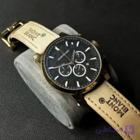 ساعت مونت بلک سه موتور کرنو بند چرم درجه یک کد (1018)