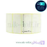 لیبل کاغذی تک ردیفه 51*34 رول 1500 عددی (پرداخت در 4 قسط)