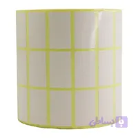 لیبل کاغذی سه ردیفه 40*30 ، رول 4500 عددی