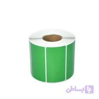 لیبل رنگی سبز تک ردیفه 75*40 ، رول 1000 عددی (پرداخت در 4 قسط)