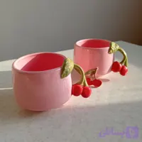 ماگ دسته گیلاسی آذر سرامیک