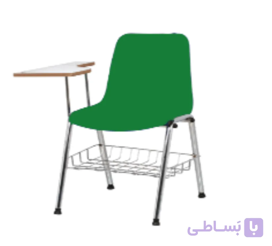 صندلی آموزشی لوله ای همراه باجاکتابی