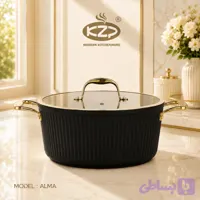 قابلمه تک آلما سایز 32 گلد