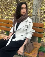 ترنچ کت ( بارانی) کوتاه زنانه ضد آب سانتانا