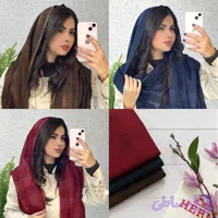 شال باربری لمه پاییزه گرم بالا رنگبندی