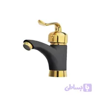 شیر روشویی قاجاری مشکی طلا ویان