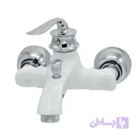 شیر دوش هلن سفید کروم ویان