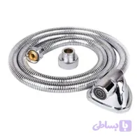 شلنگ توالت فول برنج مشکی کروم ویان