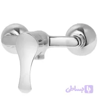 شیر توالت لاله مشکی کروم ویان