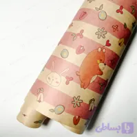 کاغذ کرافت رولی آماده طرح کودک