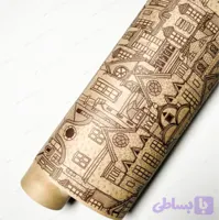 کاغذ کرافت رولی آماده طرح قصر