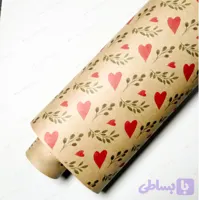 کاغذ کرافت رولی آماده طرح لاو